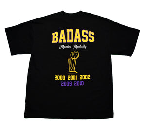 Black BADA$$ Mamba Tee